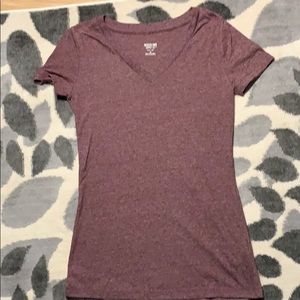 NWOT Mossimo Maroon V-Neck Tee